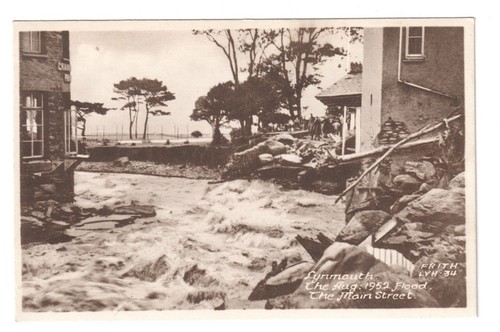Lynmouth flood disaster - , of