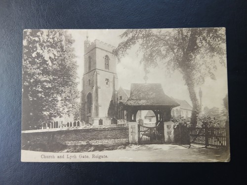 Church lych gate - &,
