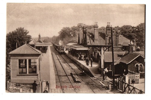 Railway station reigate surrey - railway,