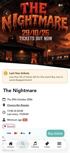The nightmare tickets - the,