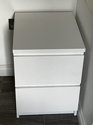 Ikea malm bedside chest - bedside,