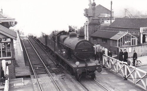 Vintage railway photograph - vintage,