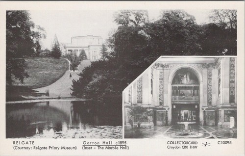 Surrey postcard reigate - postcard,