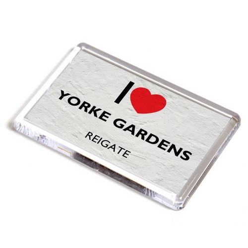 Fridge magnet love yorke - fridge,