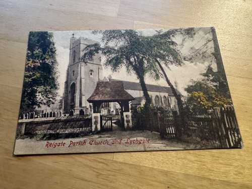 Postcard reigate parish - postcard,
