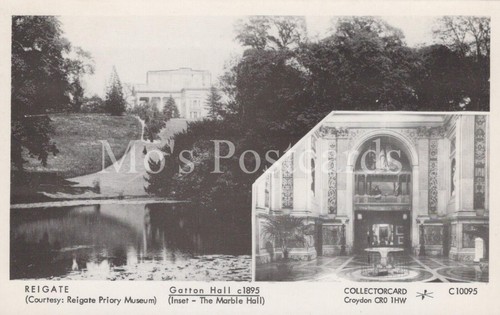 Surrey postcard reigate gatton - surrey, postcard:reigate,gatton