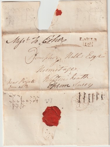 1817 wrapper missent - 'missent, to