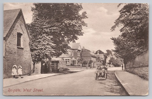 Reigate west street - street, c1906