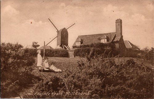 Reigate heath windmill church - reigate,