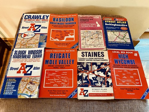 Joblot maps street ordnance - 8x,