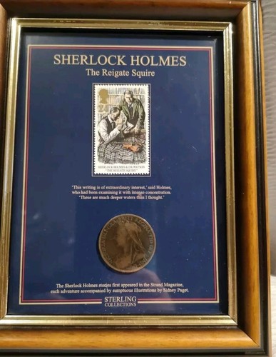 Sherlock holmes stamp - holmes, coin