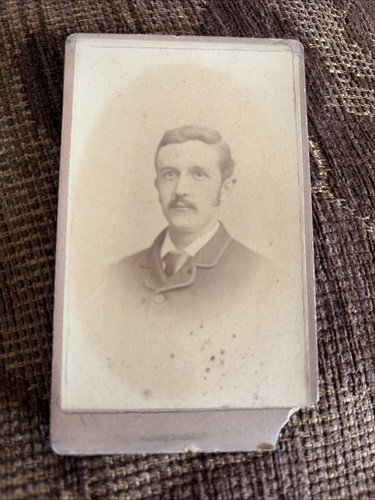 Victorian cdv photo man - victorian,