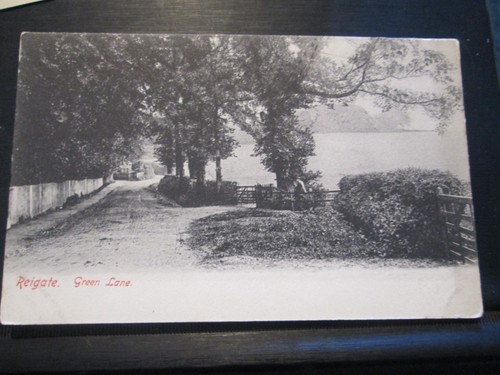 Early postcard reigate - postcard, of