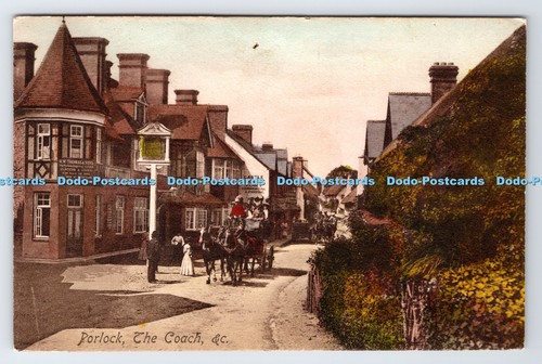 R778444 porlock the coach - porlock, f