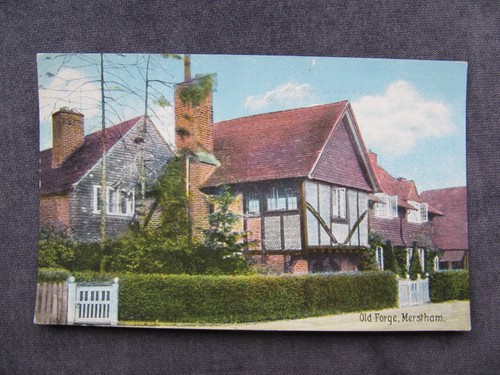 Old postcard the - old,