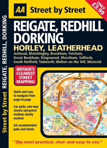 Reigate midi street by - street,