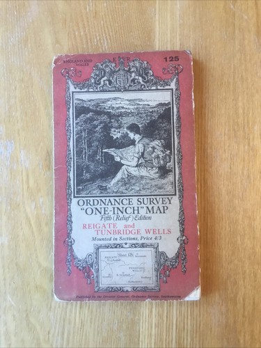1936 ordnance survey one inch - ordnance,