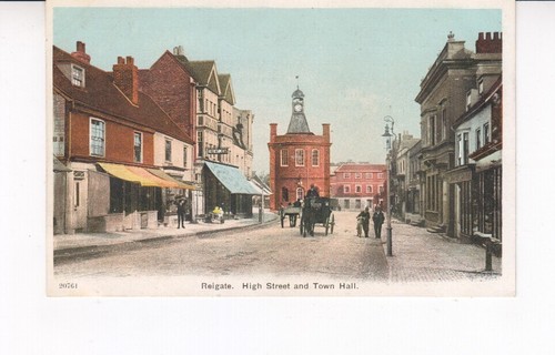 Postcard reigate high - f.postcard., reigate.