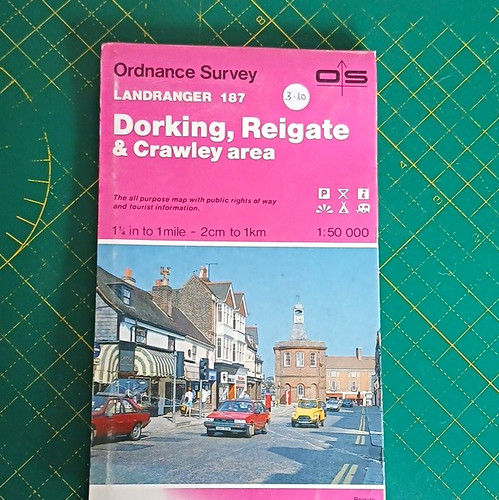 Ordnance survey landranger 187 - survey,