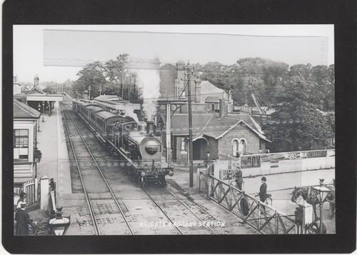 Reigate railway station - railway,