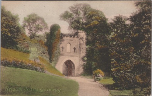 Surrey postcard reigate - surrey, postcard: