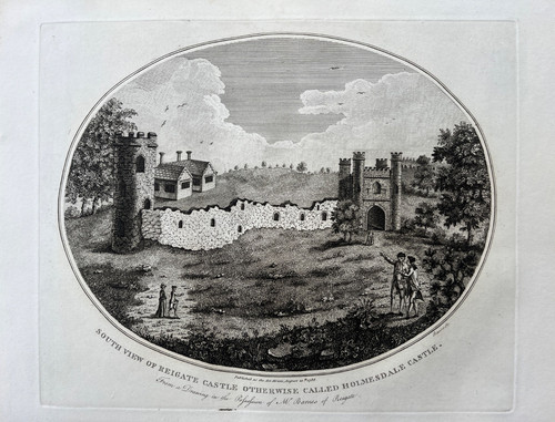 1785 antique print - antique, view